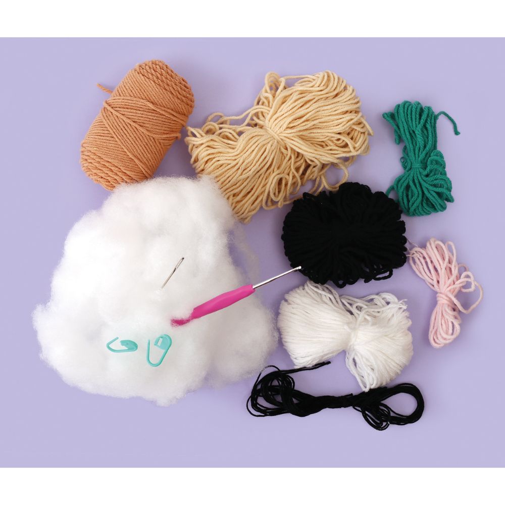 Graine Creative Monkey Mini Amigurumi Kit 100mm