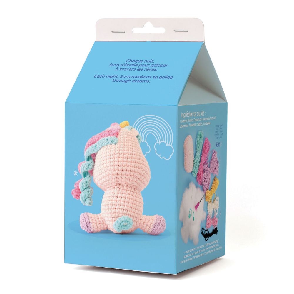 Graine Creative Unicorn Mini Amigurumi Kit 100mm
