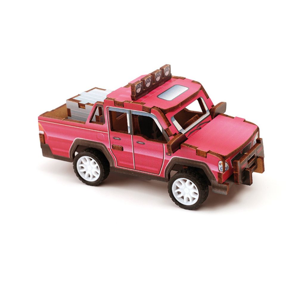 Graine Creative Wooden 3D Model - Pick Up Truck
