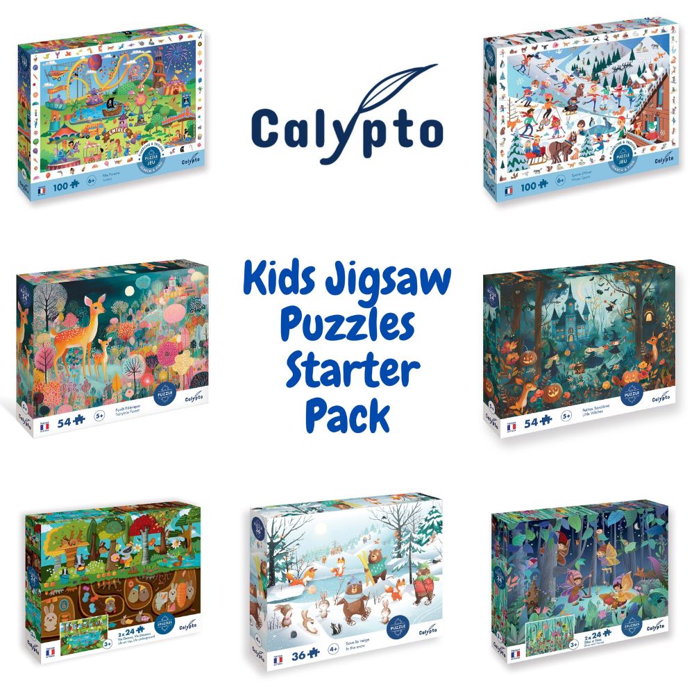 Calypto Kids Jigsaw Puzzles Starter Pack
