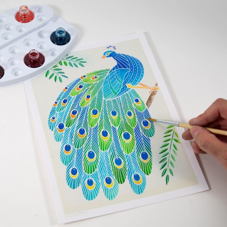 Aquarellum Junior In the Park - Painting by Numbers Kit