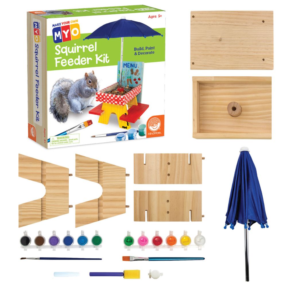 MindWare Make Your Own Squirrel Feeder Craft Kit