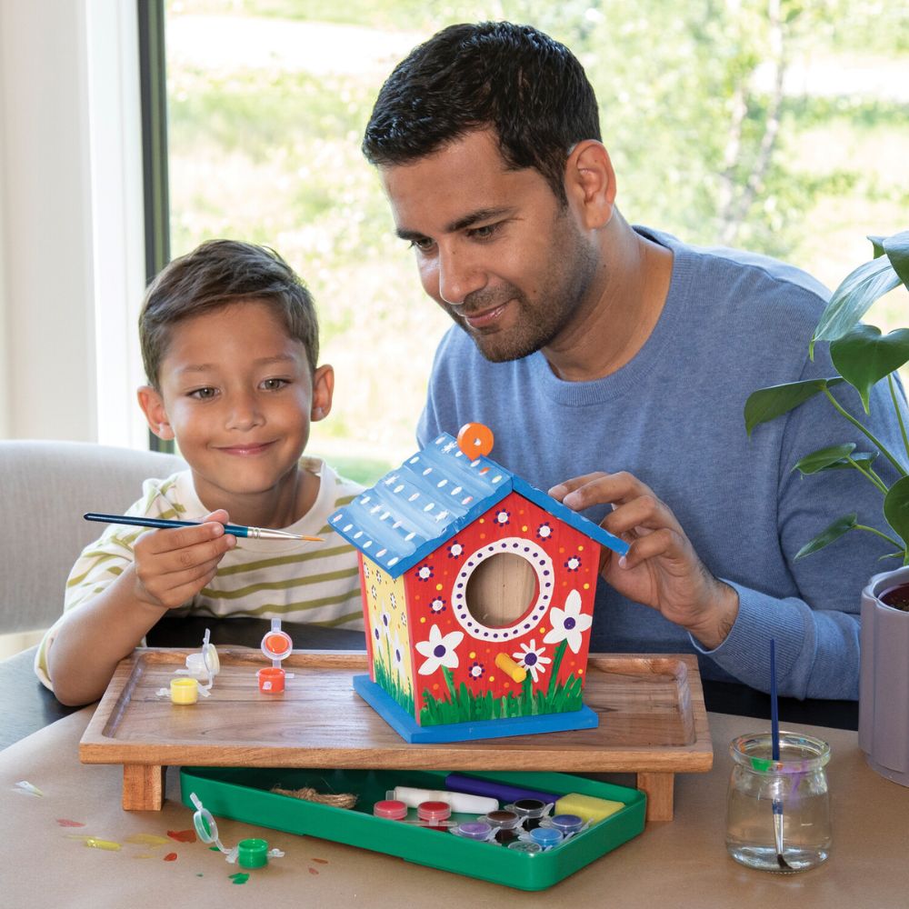 MindWare Make Your Own Wooden Birdhouse Craft Kit