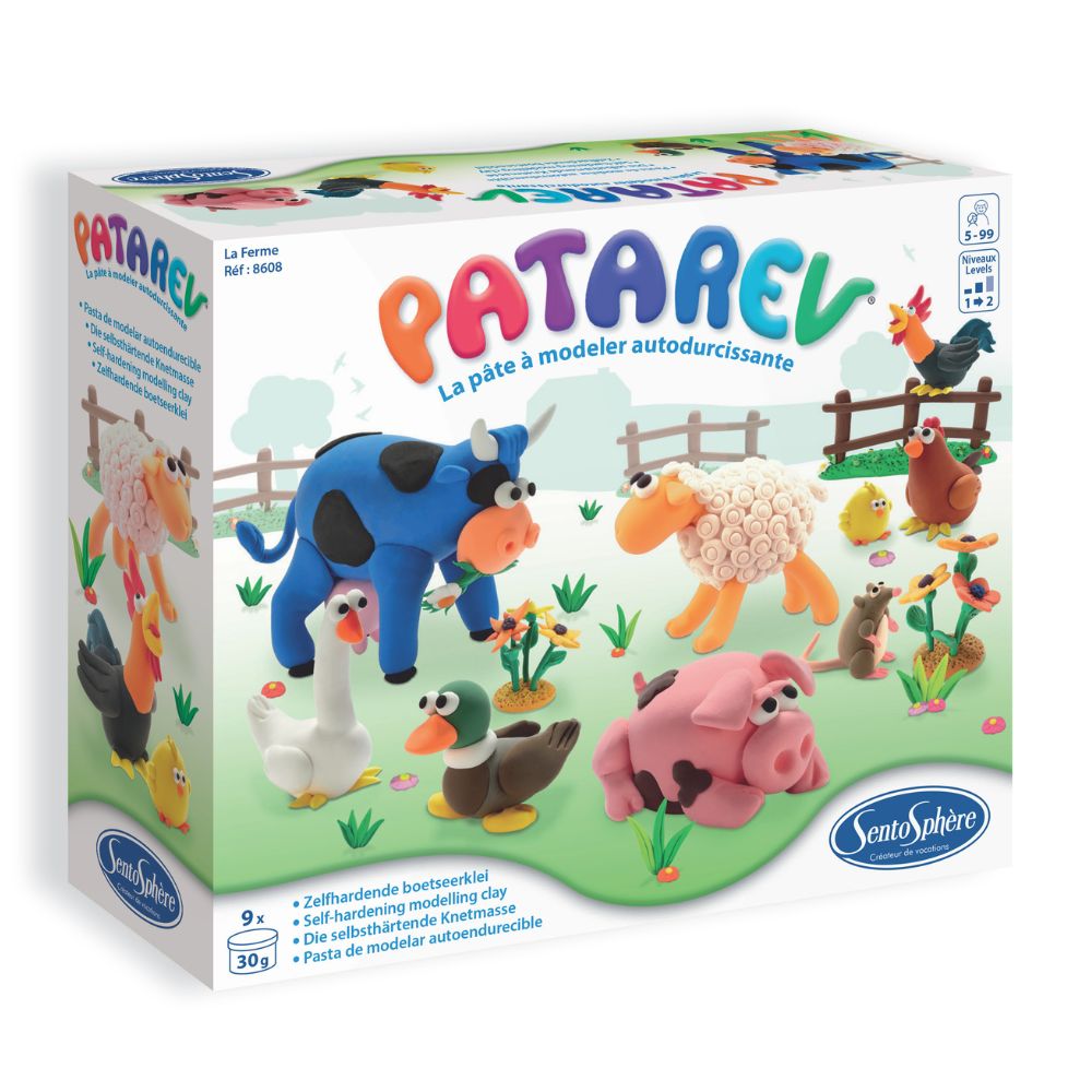 Patarev Air Dry Modelling Clay - Farm