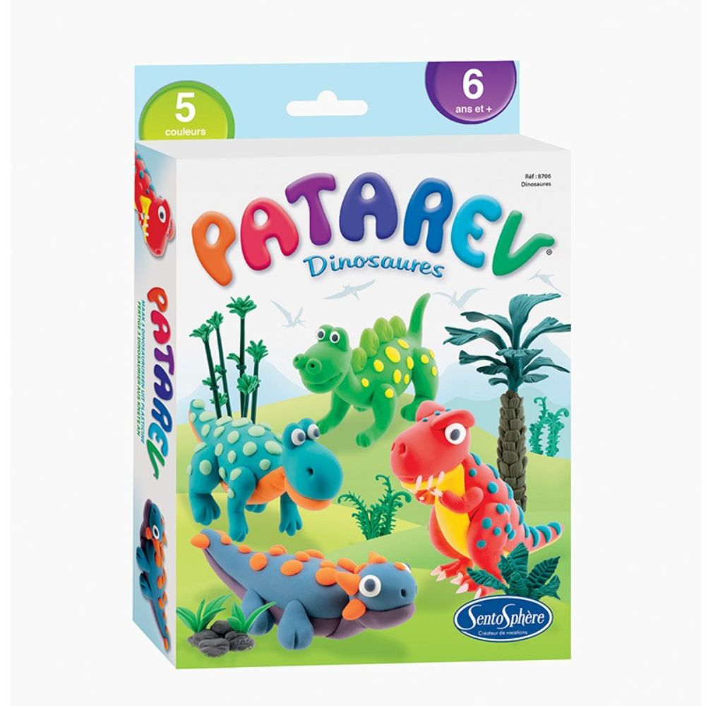 Patarev Air Dry Modelling Clay - Dinosaurs