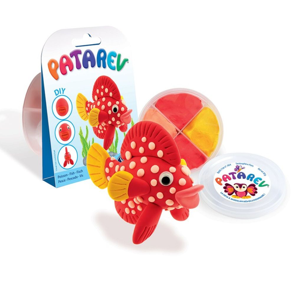 Patarev Air Dry Modelling Clay - Pocket Fish