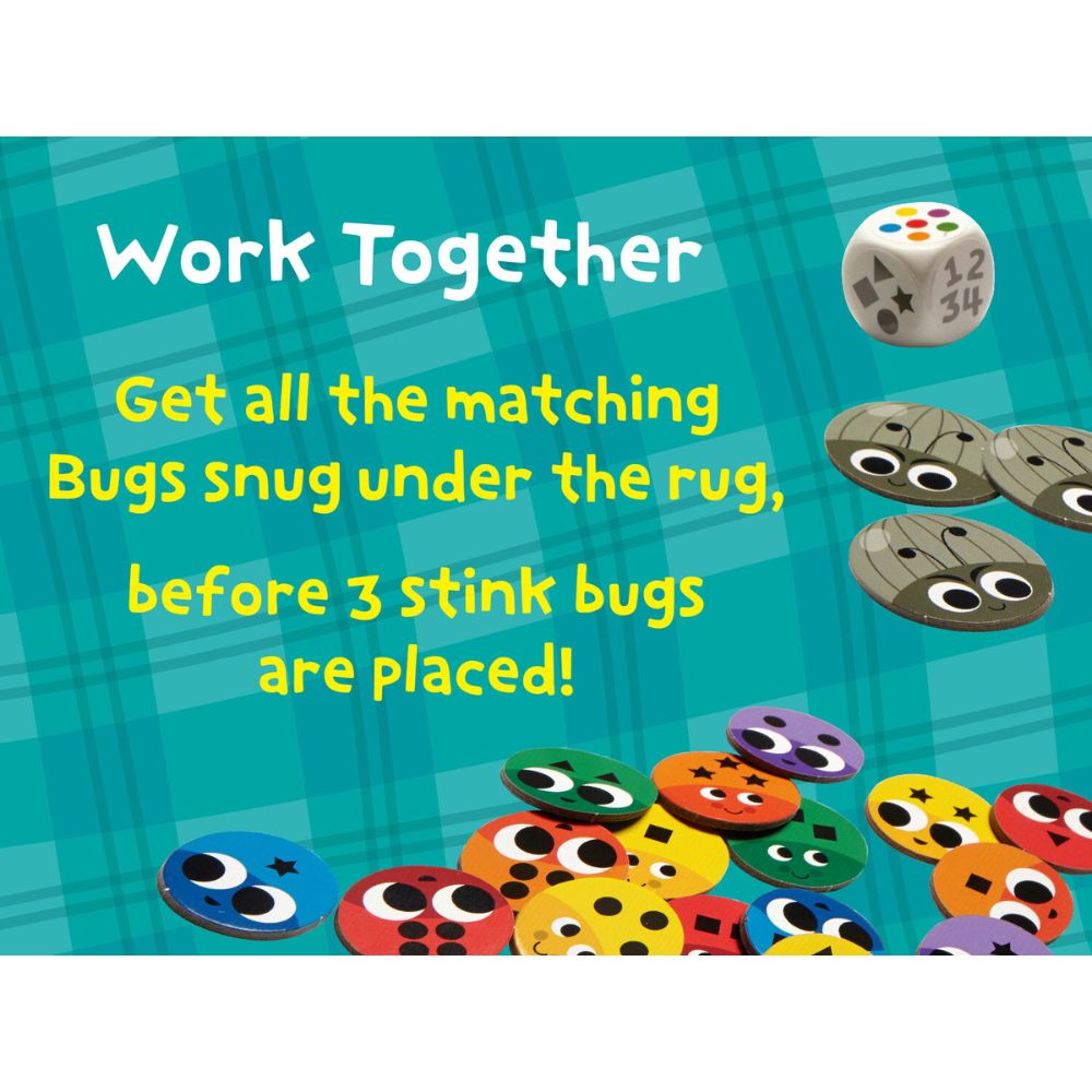 Peaceable Kingdom Cooperative Game - Snug as a Bug in a Rug