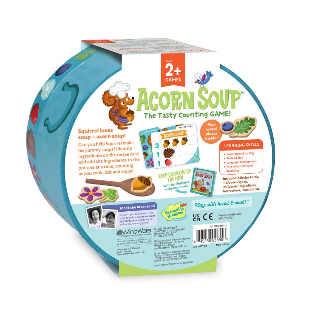 Peaceable Kingdom Toddler Game - Acorn Soup