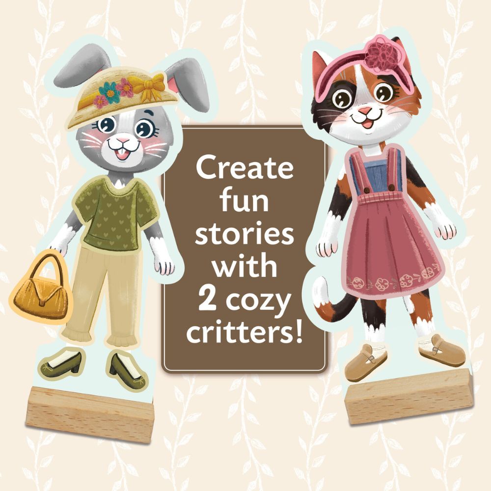 Peaceable Kingdom Magnetic Dress-up Cozy Critters