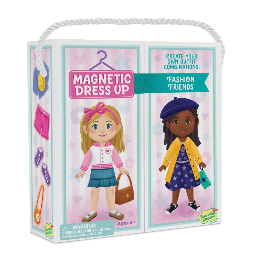 Peaceable Kingdom Magnetic Dress-up Fashion Friends