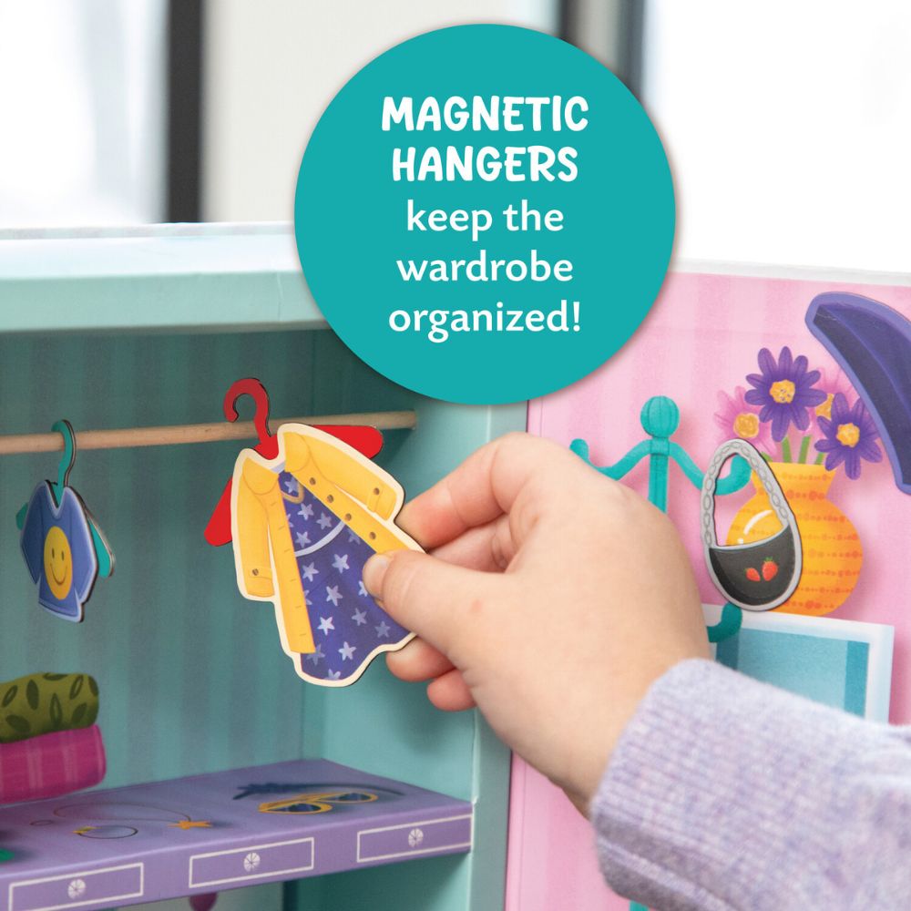 Peaceable Kingdom Magnetic Dress-up Fashion Friends