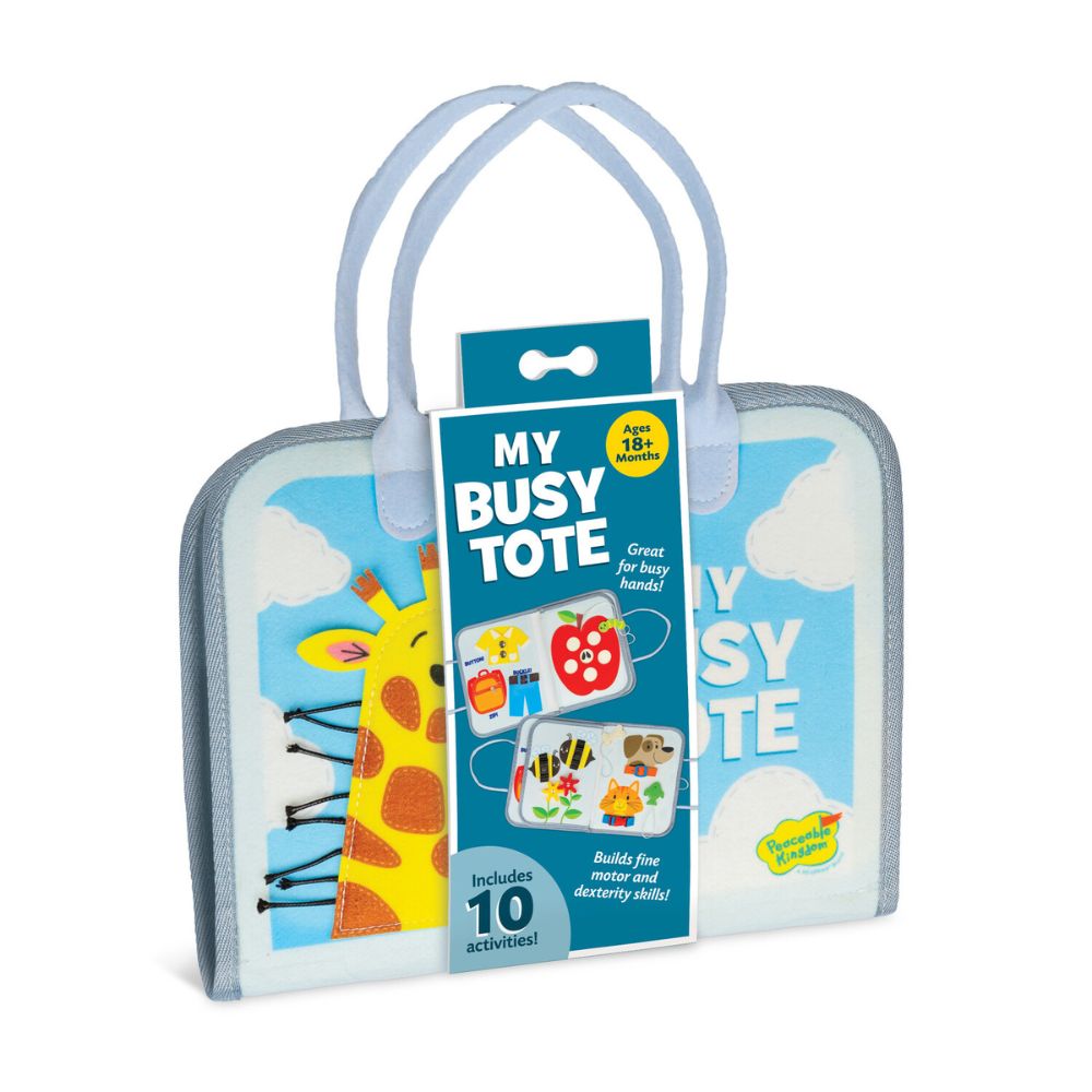 Peaceable Kingdom My Busy Tote