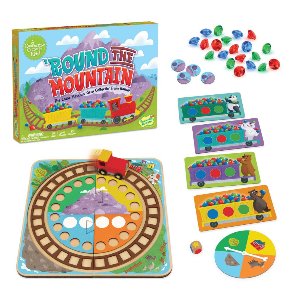 Peaceable Kingdom Round The Mountain Cooperative Game