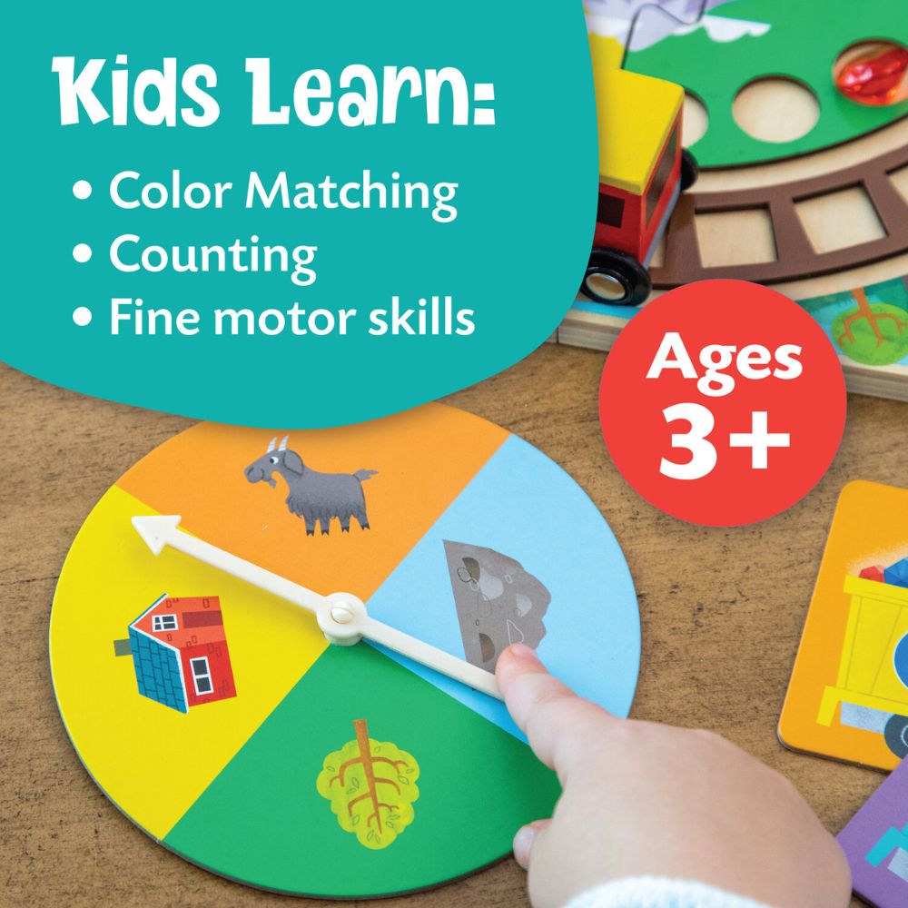 Peaceable Kingdom Round The Mountain Cooperative Game