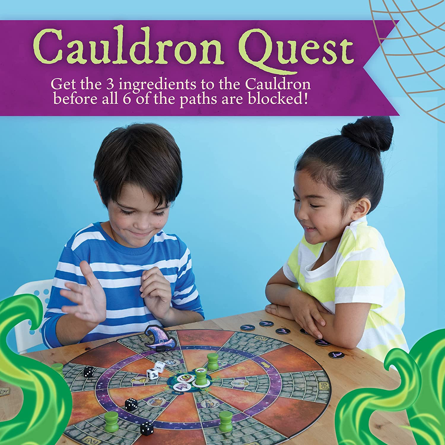 Peaceable Kingdom Cooperative Game - Cauldron Quest