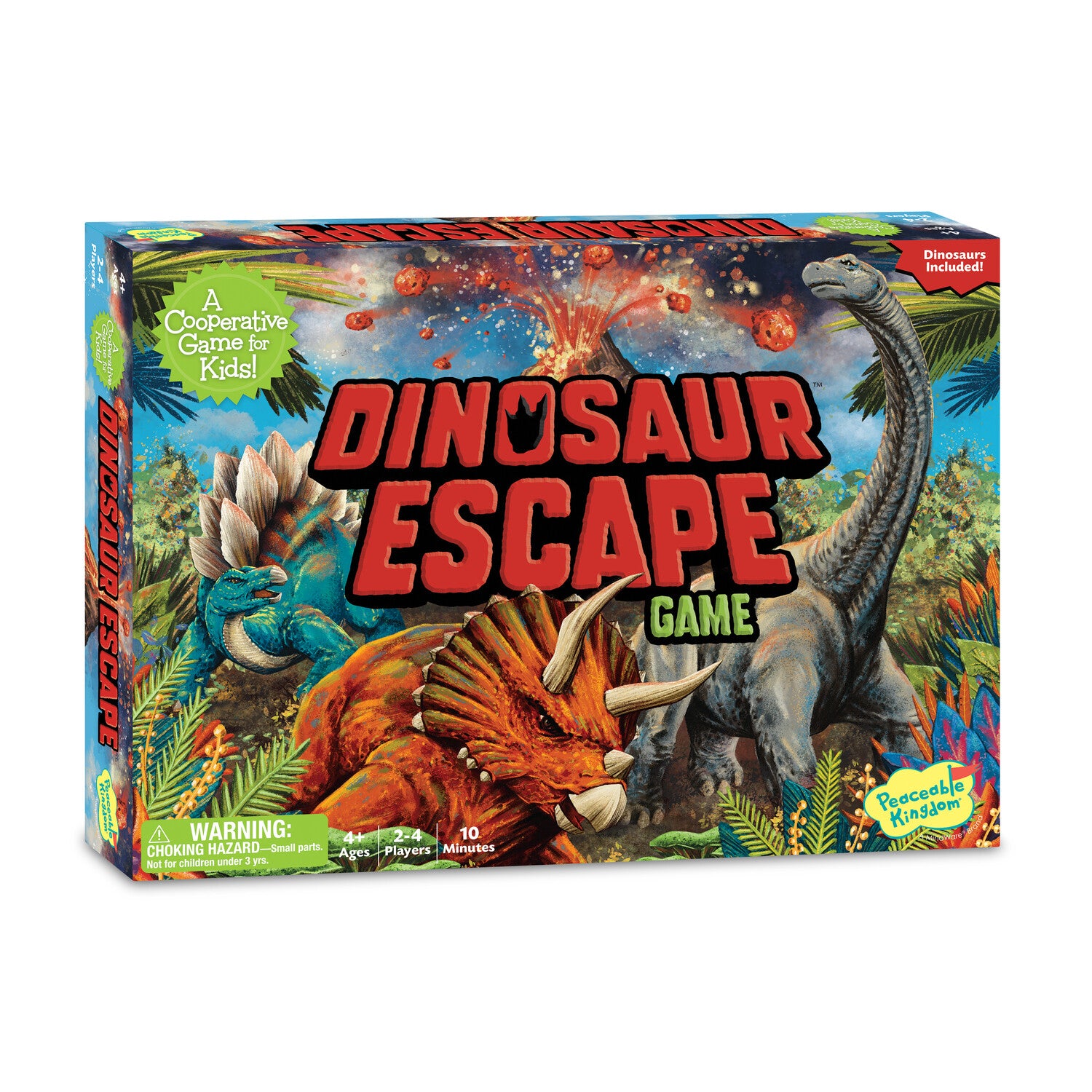 Peaceable Kingdom Cooperative Game - Dinosaur Escape