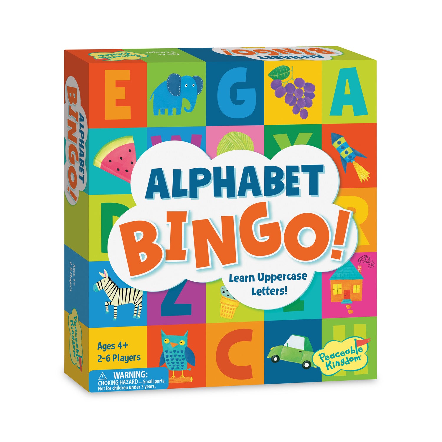 Peaceable Kingdom Alphabet Bingo