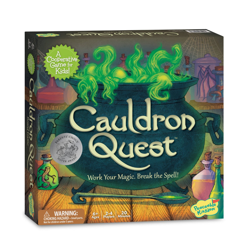 Peaceable Kingdom Cooperative Game - Cauldron Quest