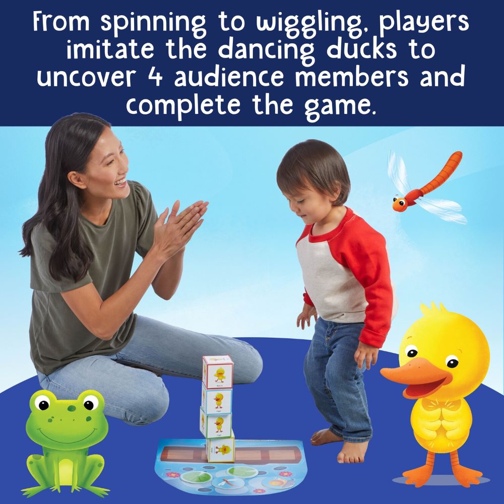 Peaceable Kingdom Toddler Game - Duck, Duck Dance Game