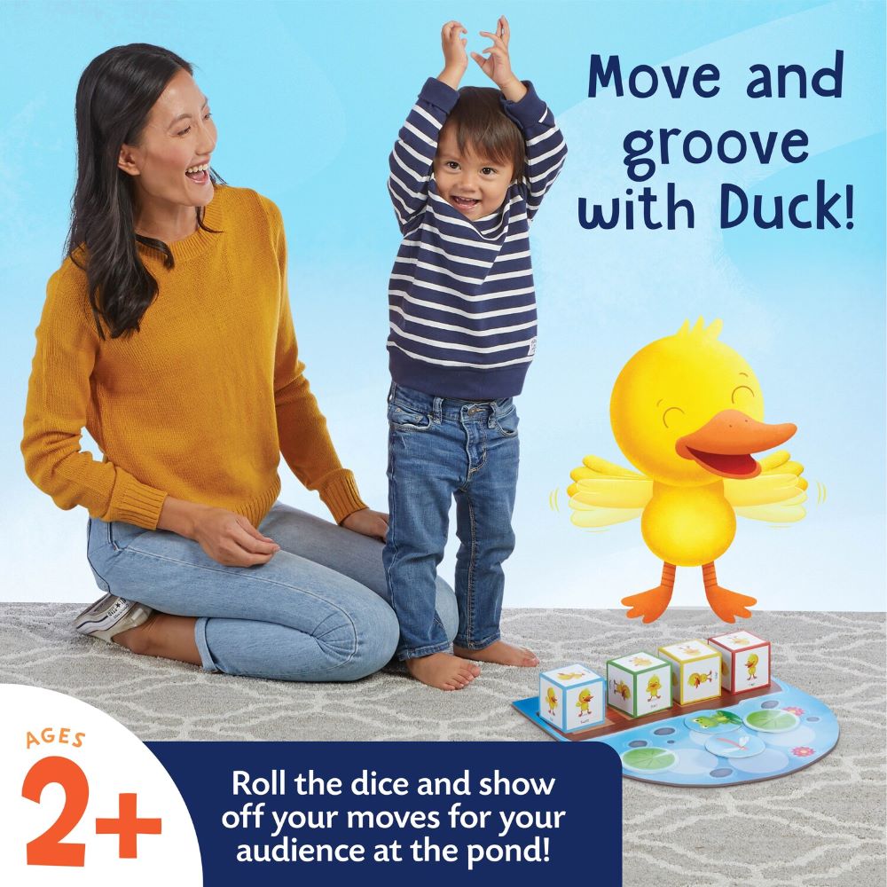 Peaceable Kingdom Toddler Game - Duck, Duck Dance Game