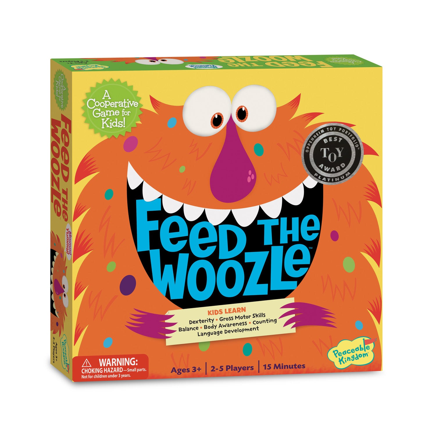 Peaceable Kingdom Cooperative Game - Feed The Woozle