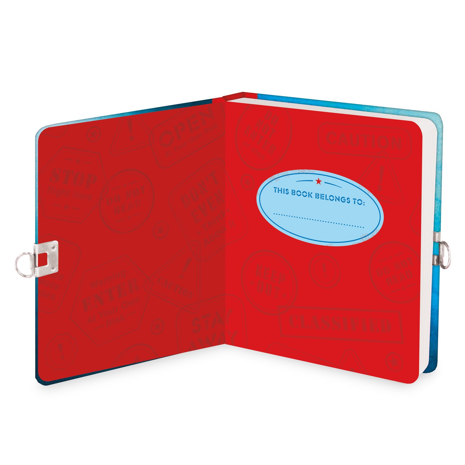 Peaceable Kingdom Invisible Ink Diary - Top Secret