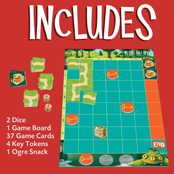 Peaceable Kingdom Cooperative Game - Race To The Treasure