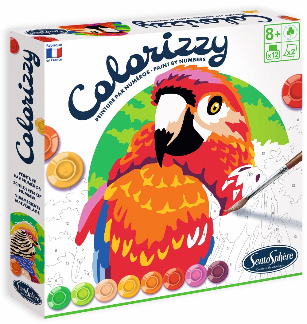Colorizzy Paint By Numbers - Birds