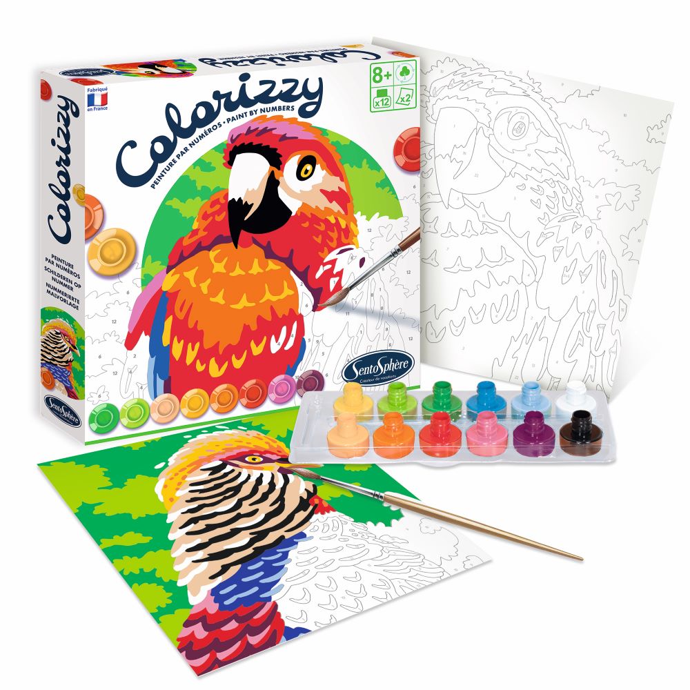 Colorizzy Paint By Numbers - Birds