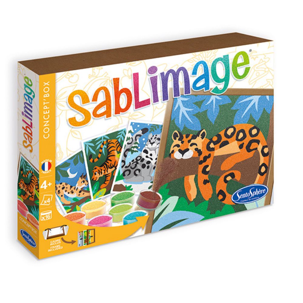 Sablimage Sand Art for Kids - Cats of the World