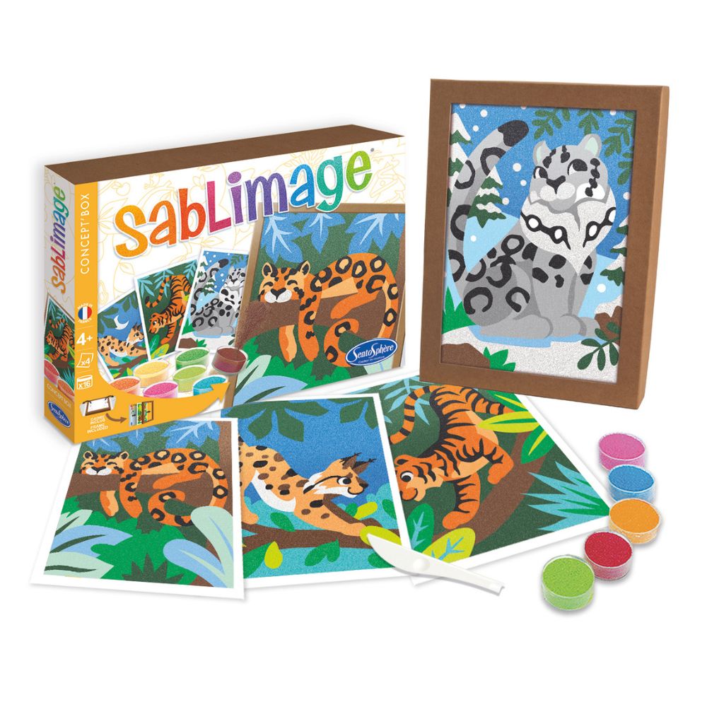 Sablimage Sand Art for Kids - Cats of the World