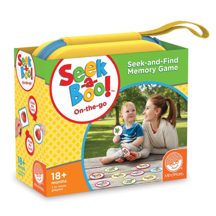 MindWare Seek-A-Boo On The Go! Memory Game for Toddlers