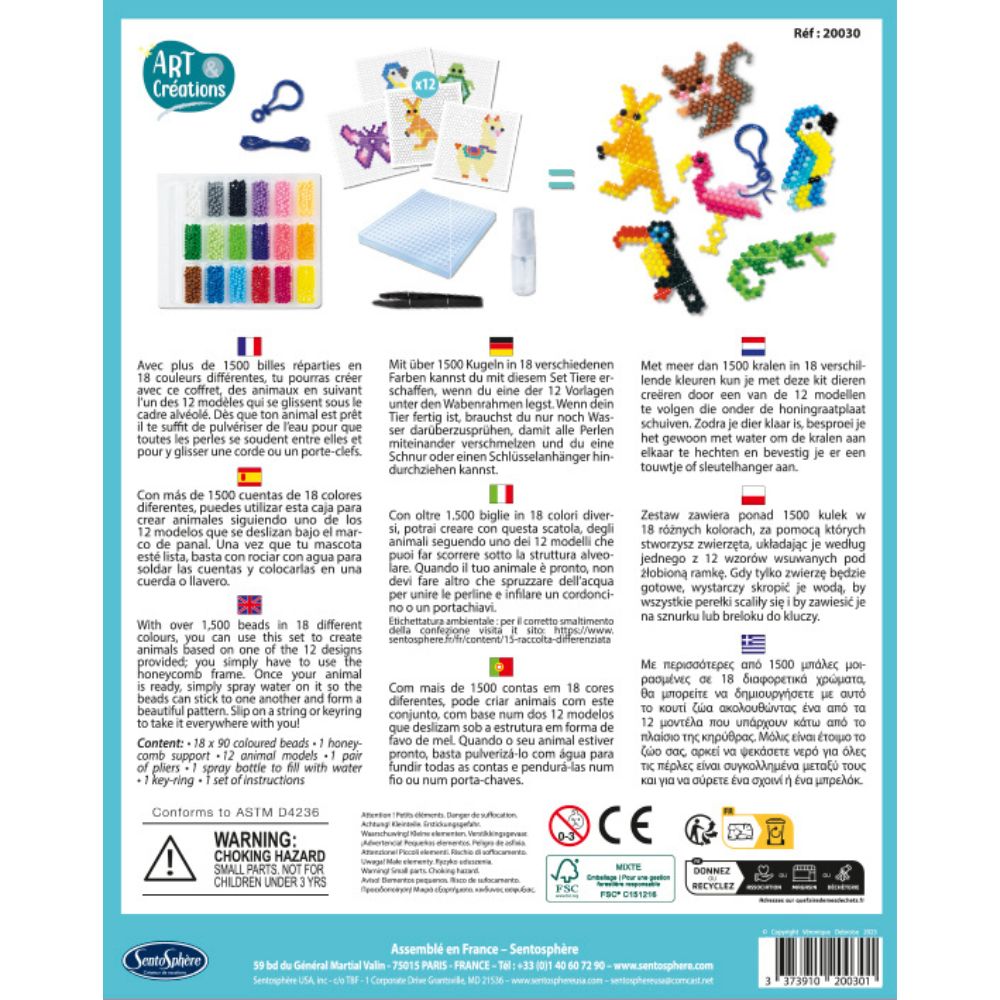 Sentosphere Aqua Beads - Craft Kit for Kids