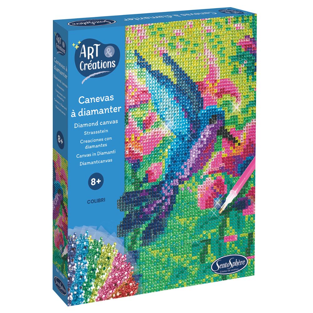 Sentosphère Diamond Art Craft Kit - Hummingbird