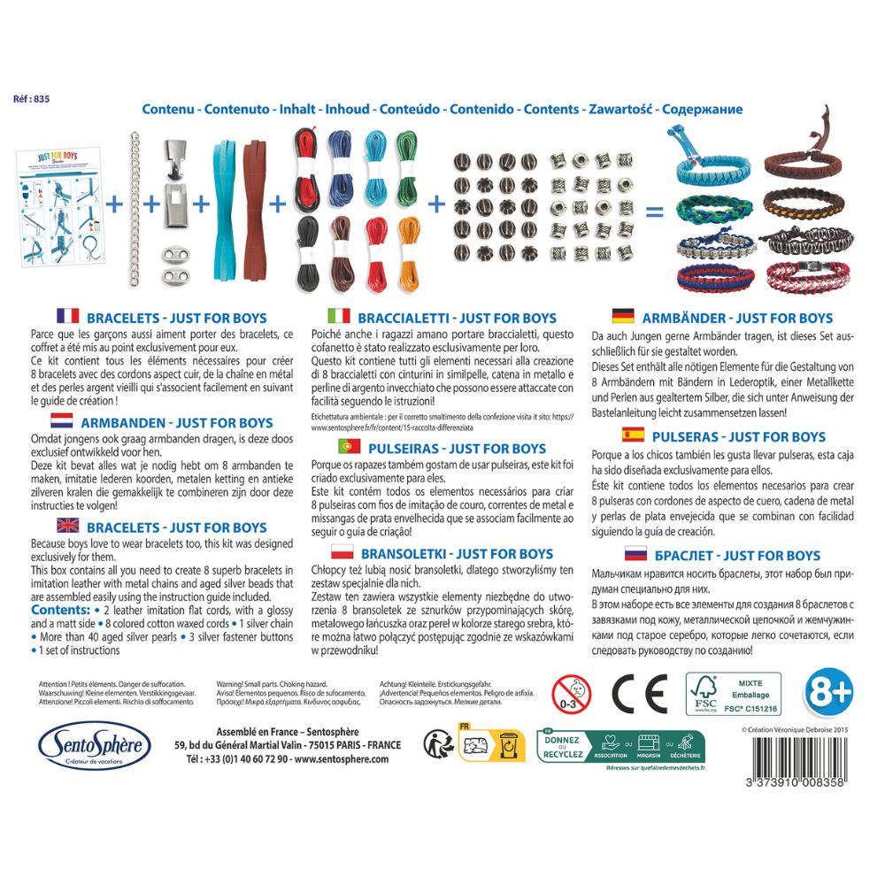 Sentosphere Just for Boys Bracelets Workshop