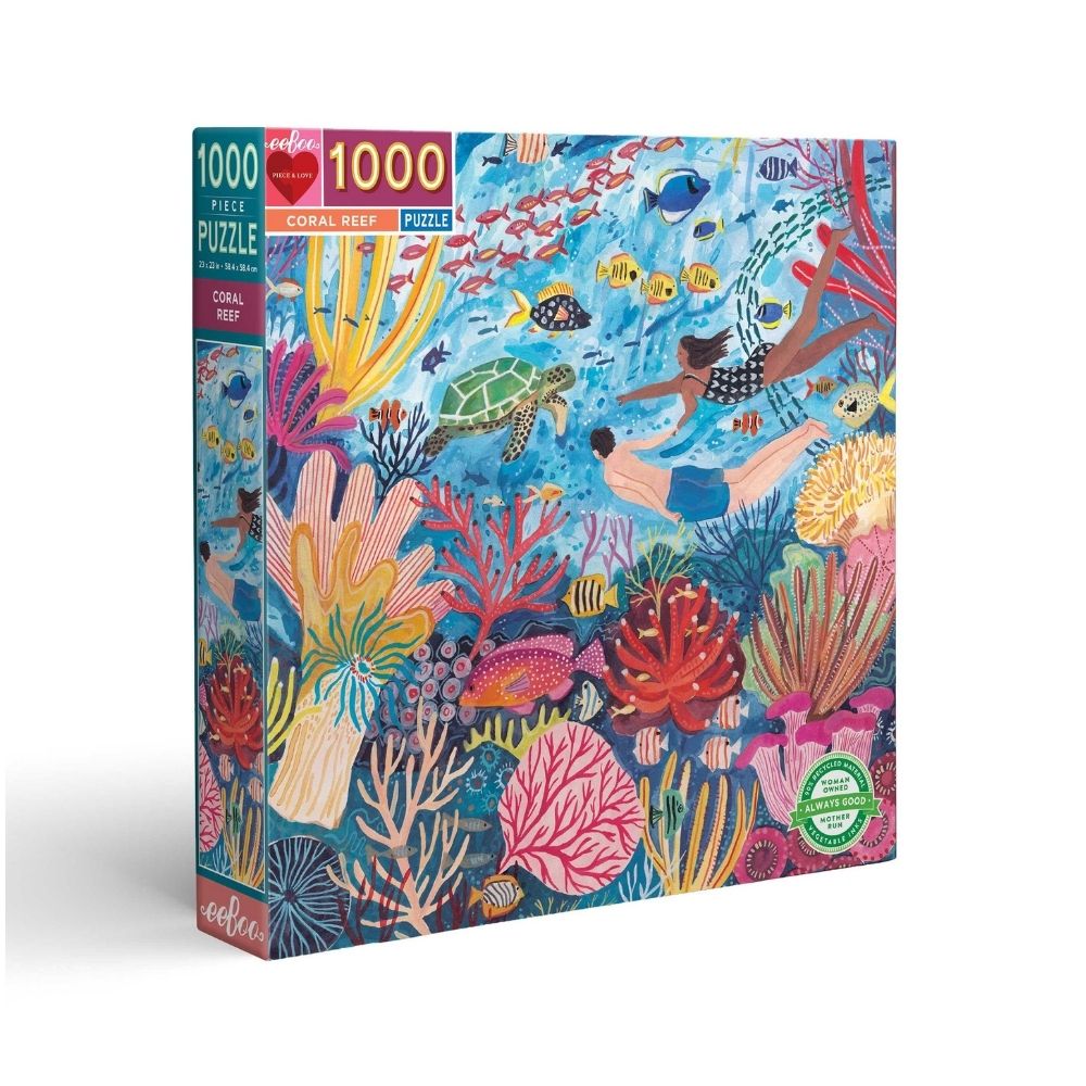 eeBoo 1000 Piece Jigsaw Puzzle - Coral Reef