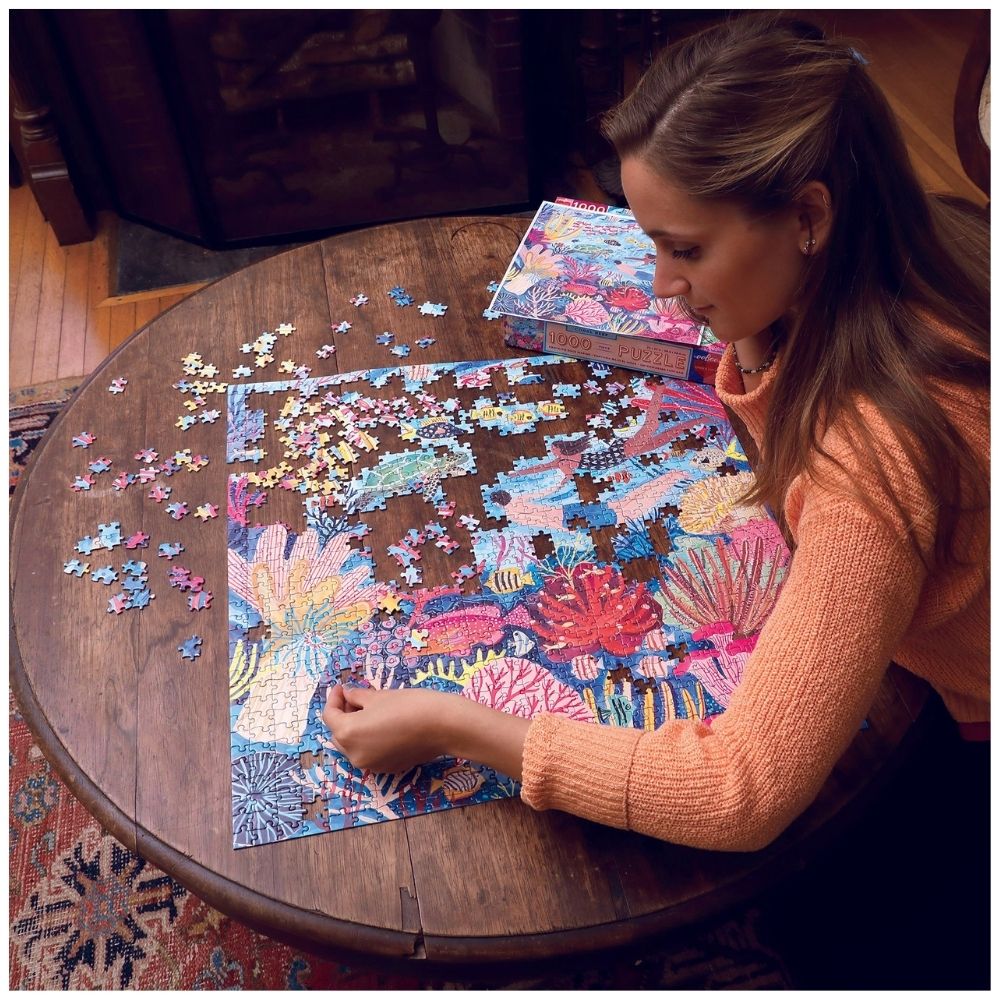 eeBoo 1000 Piece Jigsaw Puzzle - Coral Reef