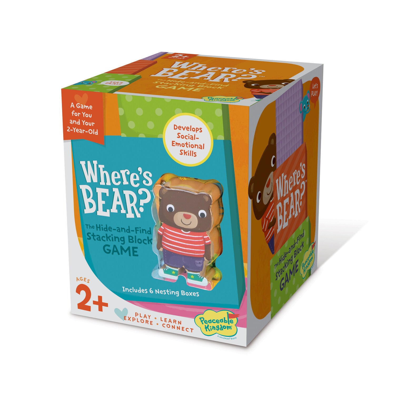 Toddler Game - Peaceable Kingdom Where's Bear? image 0