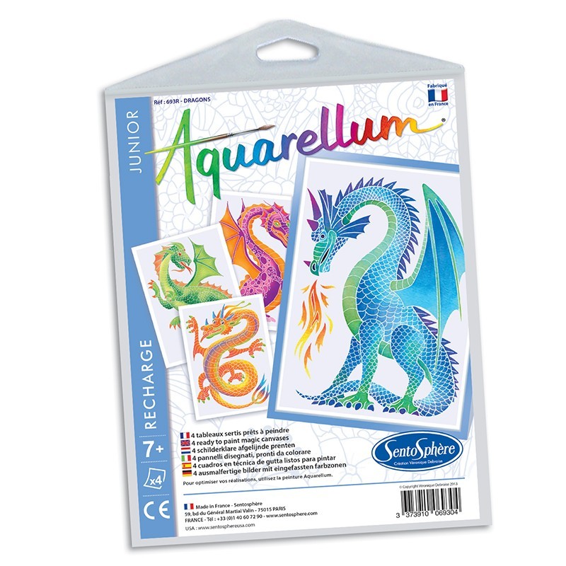 Aquarellum Junior Dragons - Refills