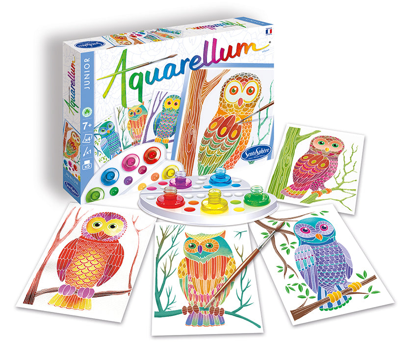 Aquarellum Junior Owls