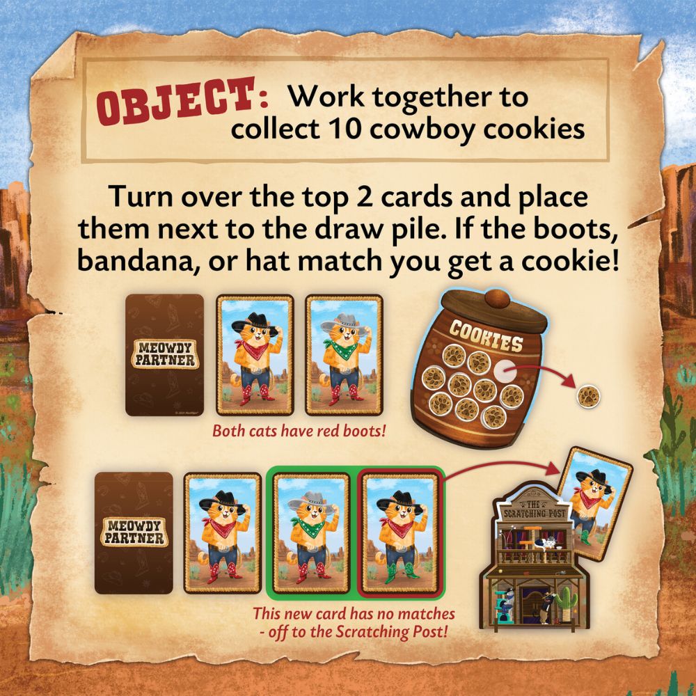 Cooperative Game - Peaceable Kingdom Meowdy Partner image 2