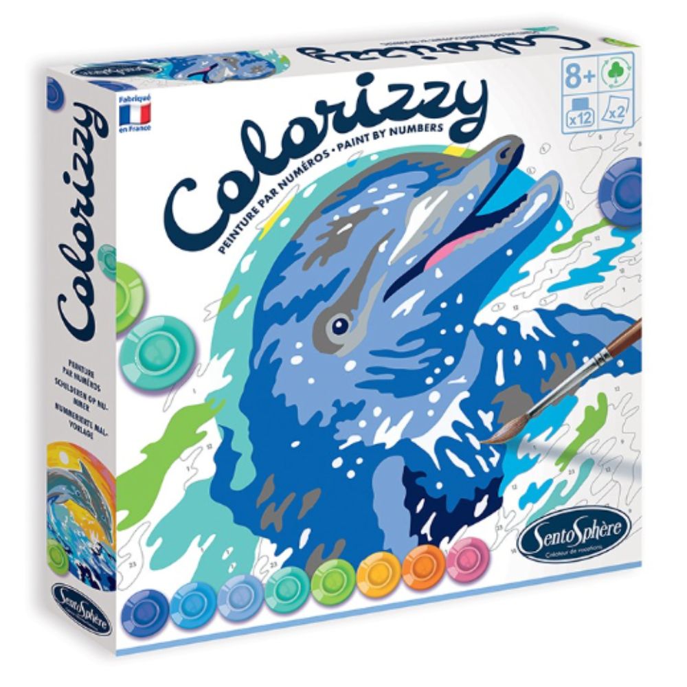 Colorizzy Paint By Numbers - Dolphins