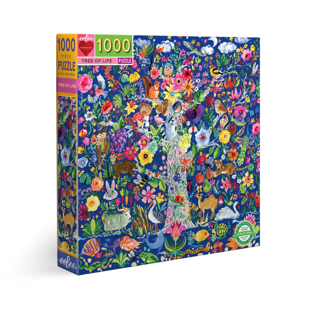 eeBoo 1000 Piece Jigsaw Puzzle - Tree Of Life