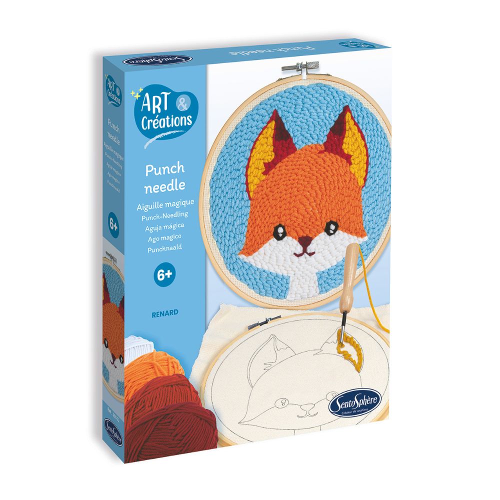 Sentosphere Punch Needle Craft Kit - Renard