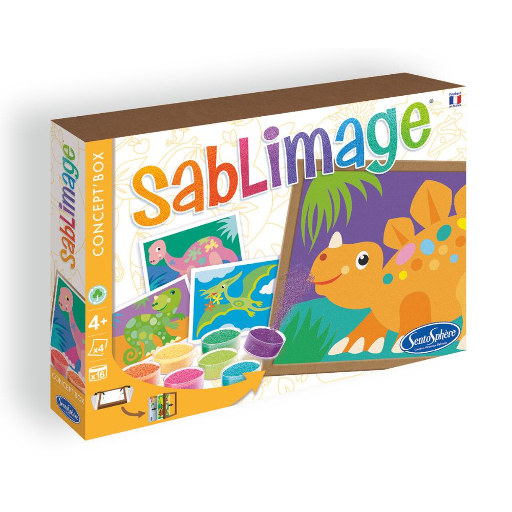 Sablimage Sand Art for Kids - Dinosaurs