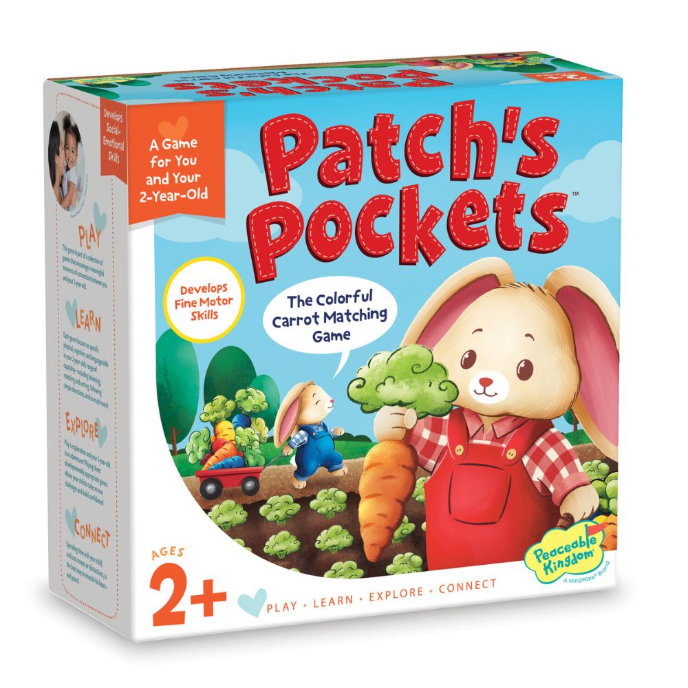 Peaceable Kingdom Patch’s Pockets Colour Matching Game
