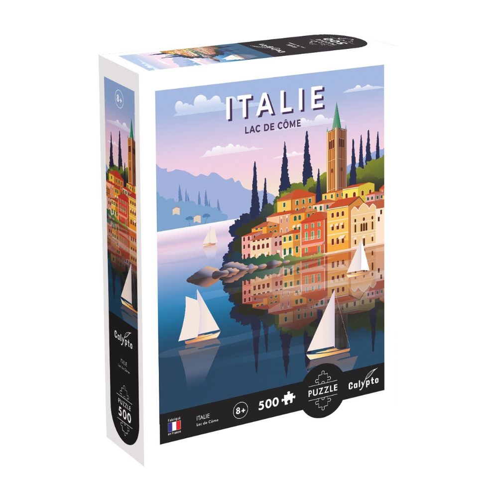 Calypto Jigsaw Puzzle 500 Piece - Italy - Lake Como