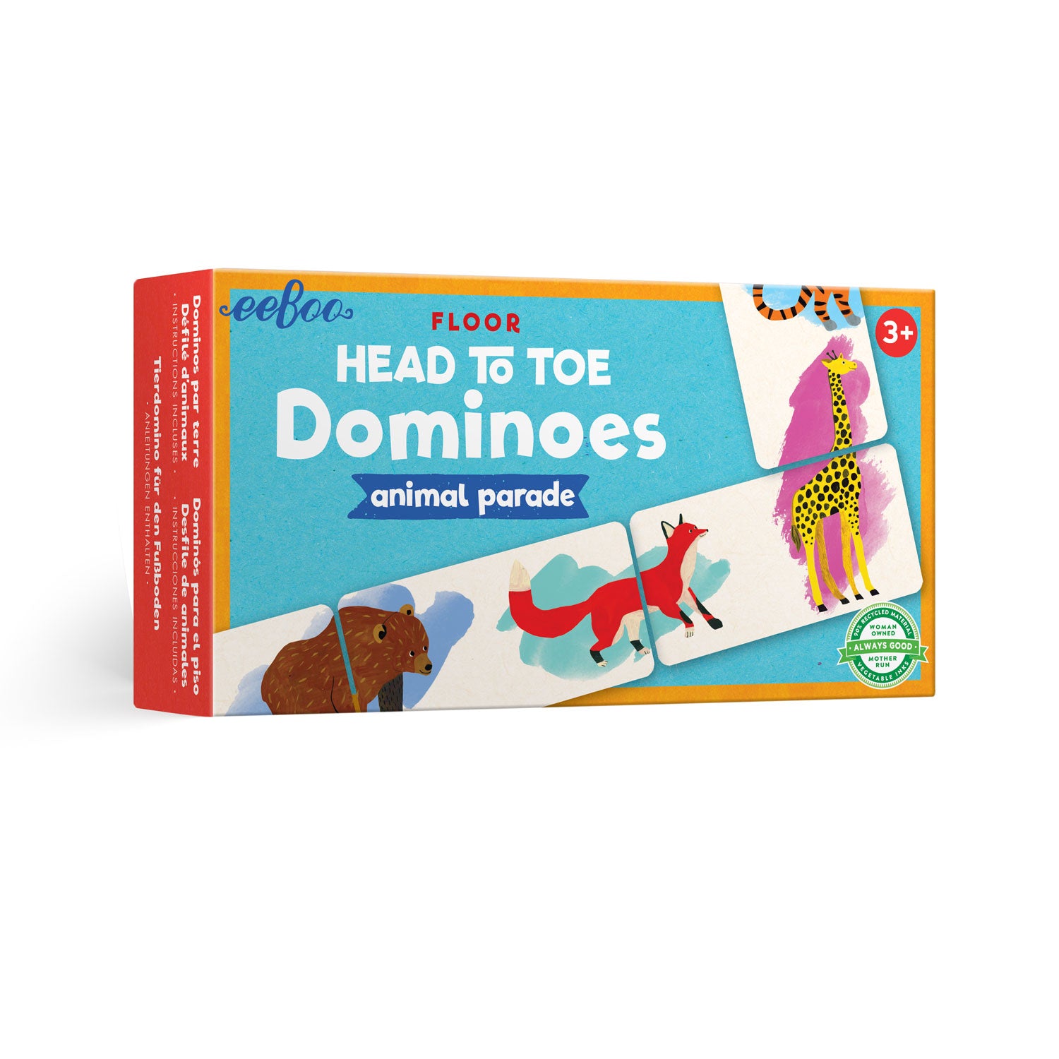 eeBoo Dominoes - Head To Toe image 0