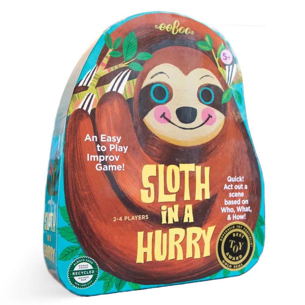 eeBoo Spinner Game - Sloth In A Hurry image 0