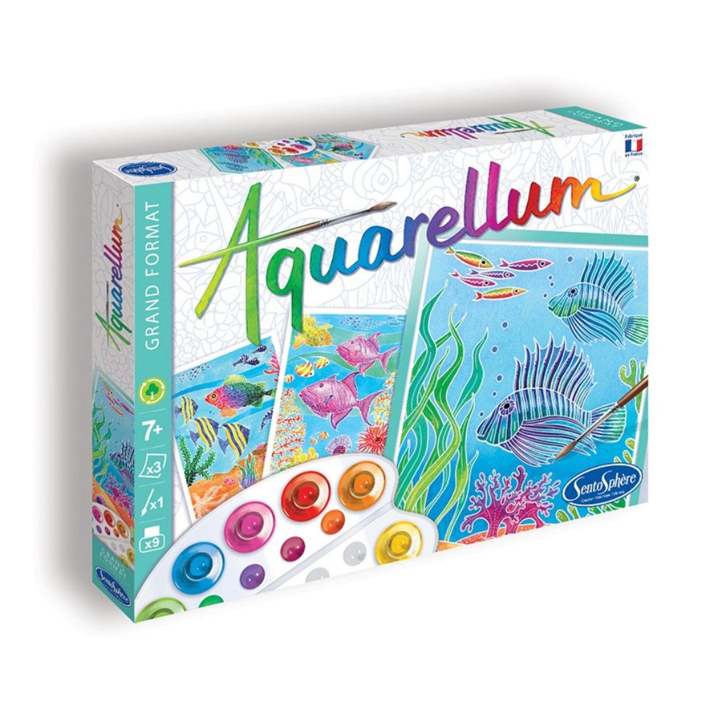 Paint By Numbers - Aquarellum Coral Reefs - Large image 0